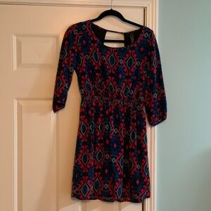 Wish Women's Multicolor Patterned Dress